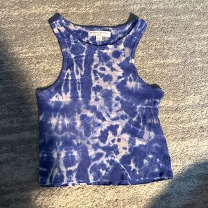 Spiritual Gangster Purple Tie-Dye Tank Top XS